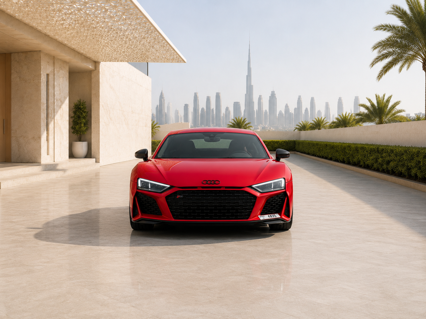 Audi R8 V10 Coupé Rouge — miniature 4