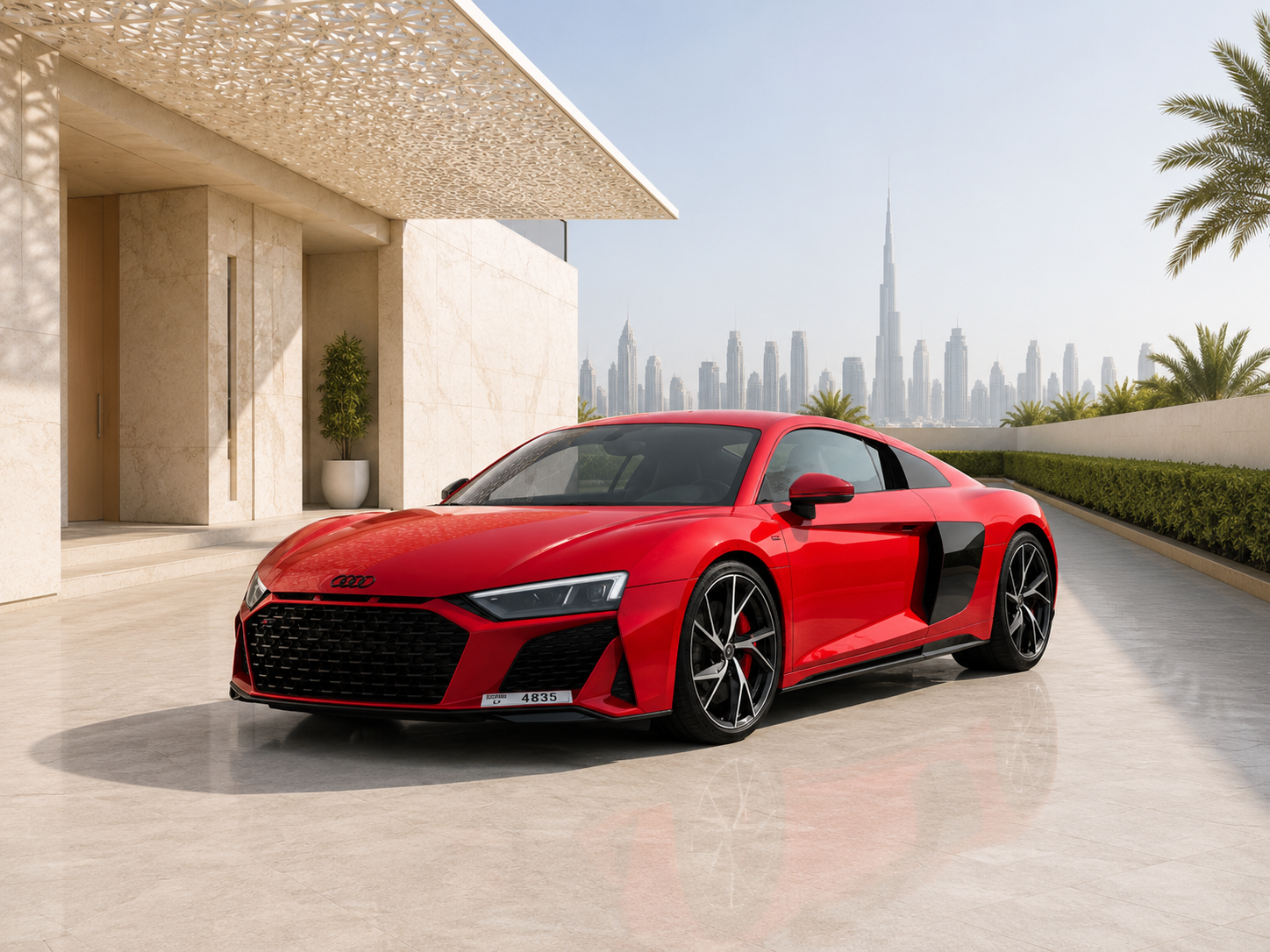Audi R8 V10 Coupé Rouge
