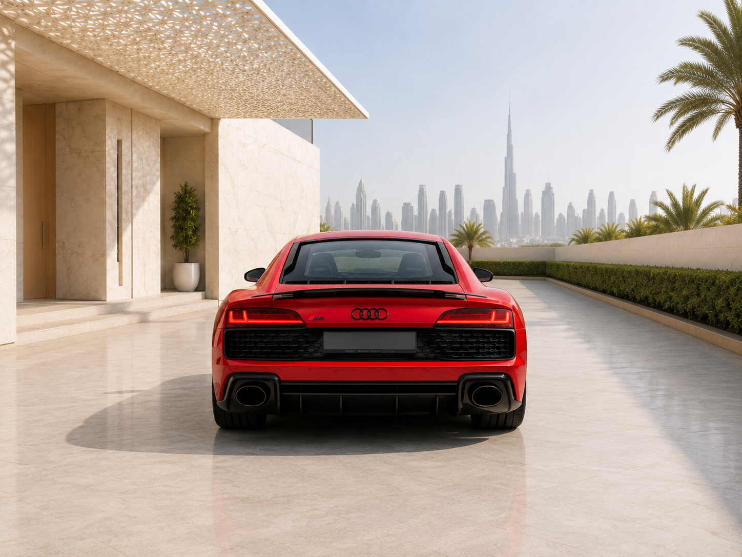 Audi R8 V10 Coupé Rouge — miniature 5