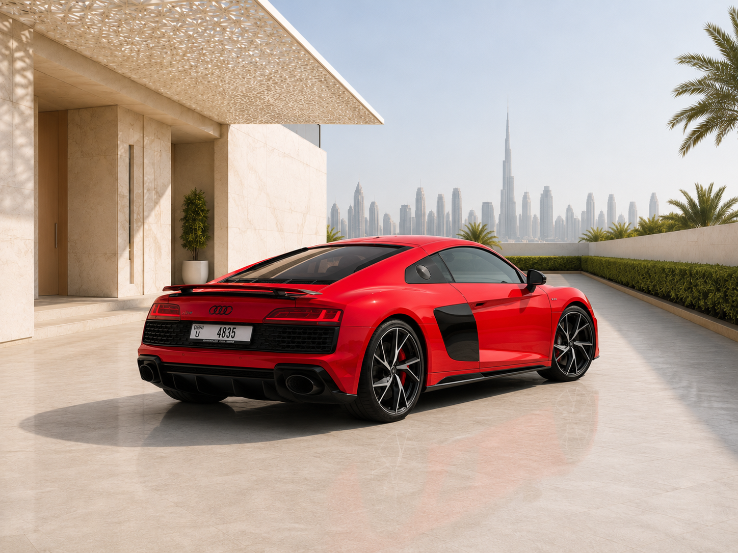 Audi R8 V10 Coupé Rouge — miniature 2