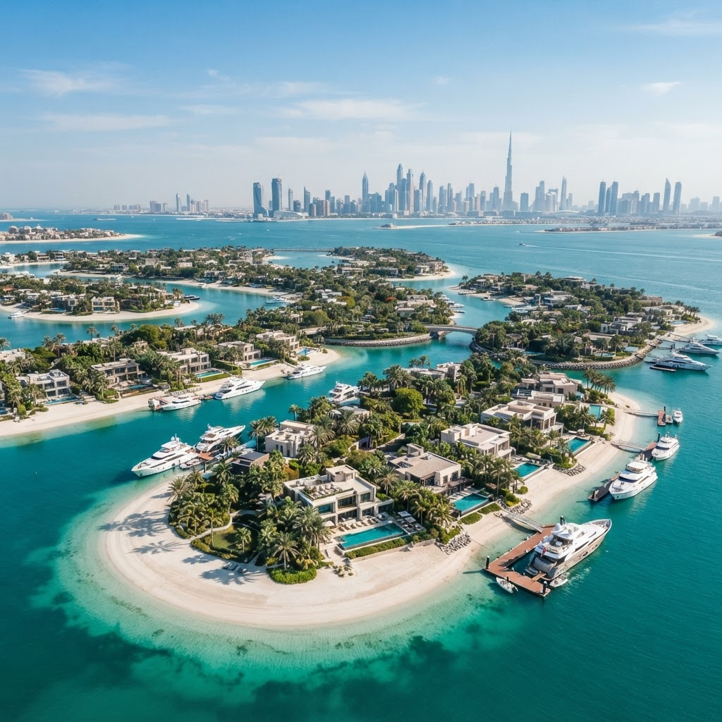 Croisière World Islands à Dubaï avec BENARCI