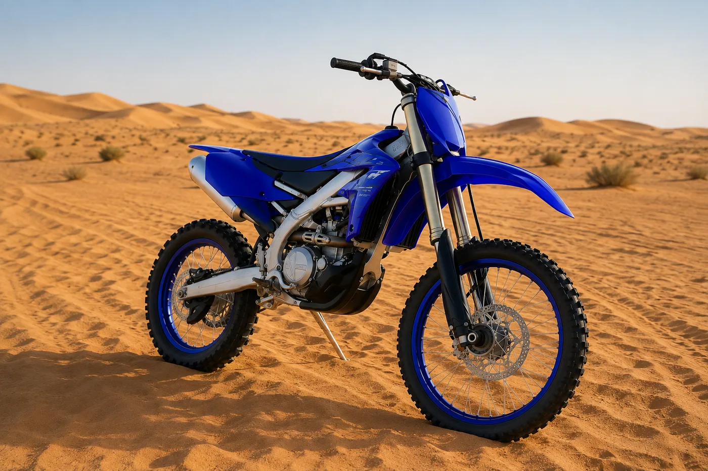 Motocross — Bleu