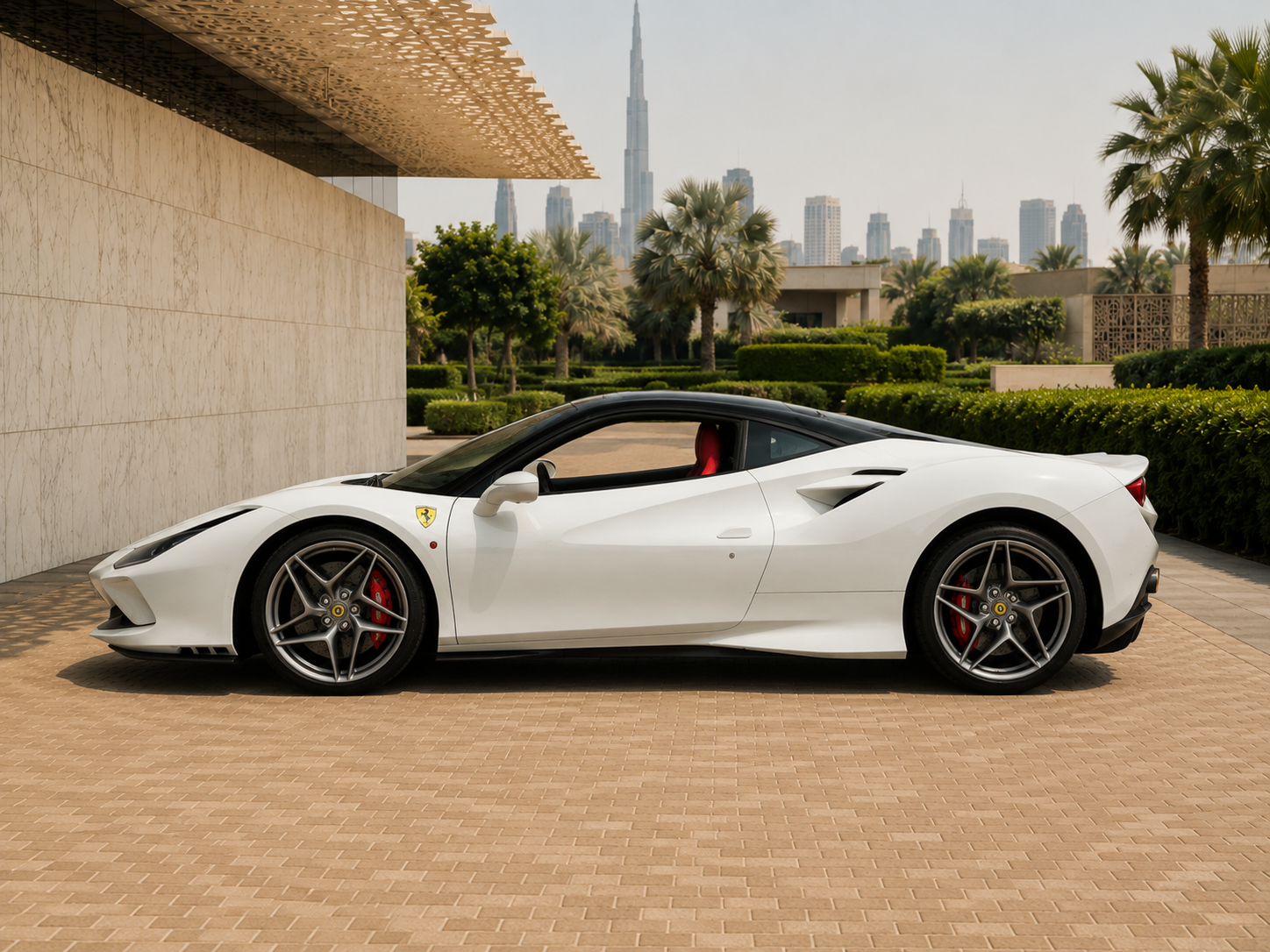 Ferrari F8 Tributo Blanche — miniature 6