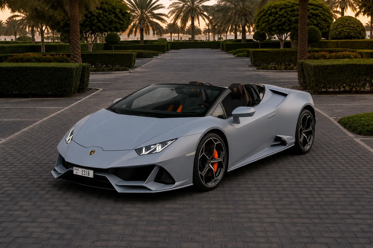 Lamborghini Huracán Evo Spyder Grise