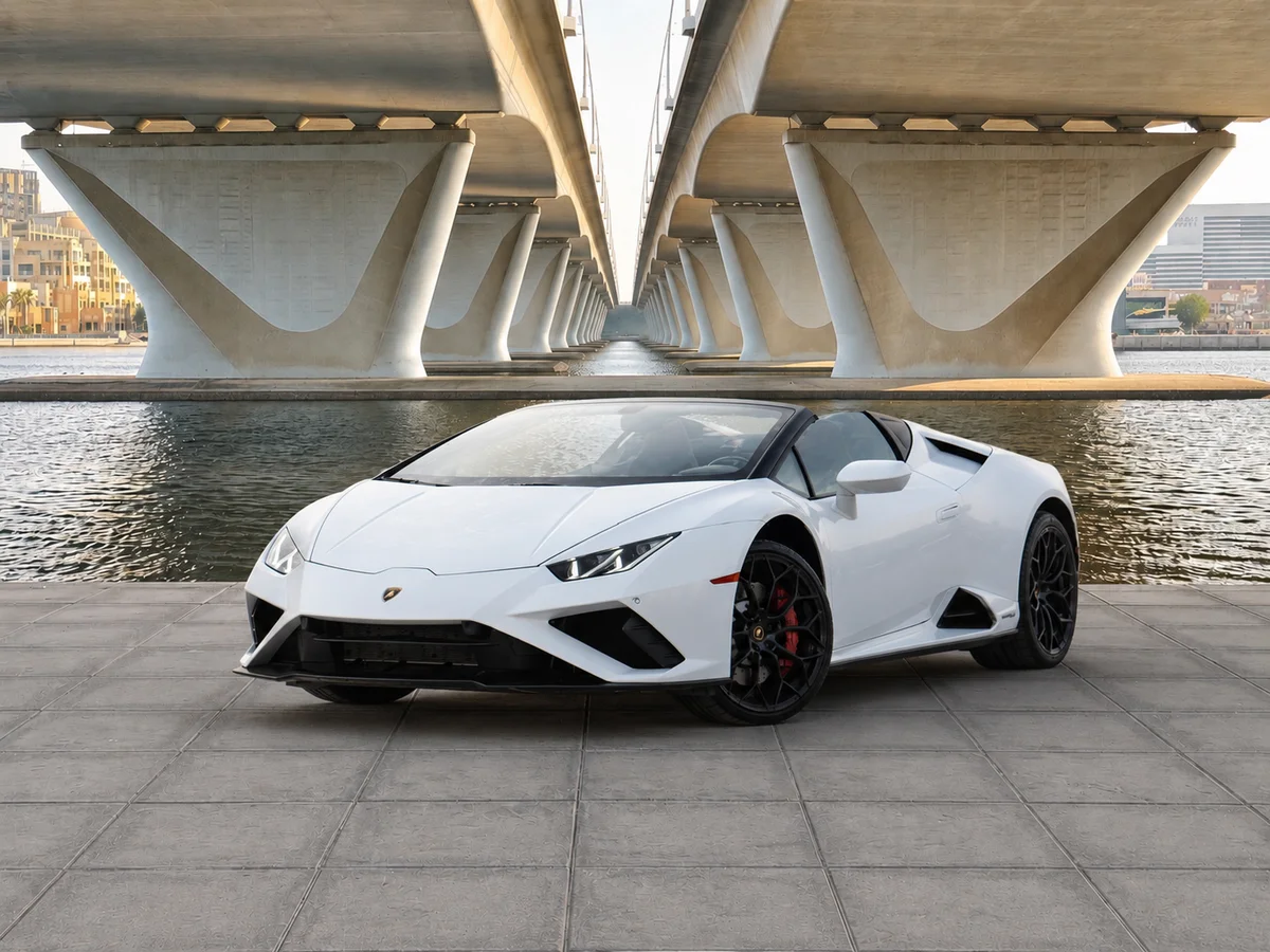 Lamborghini Huracán Evo Spyder Blanche