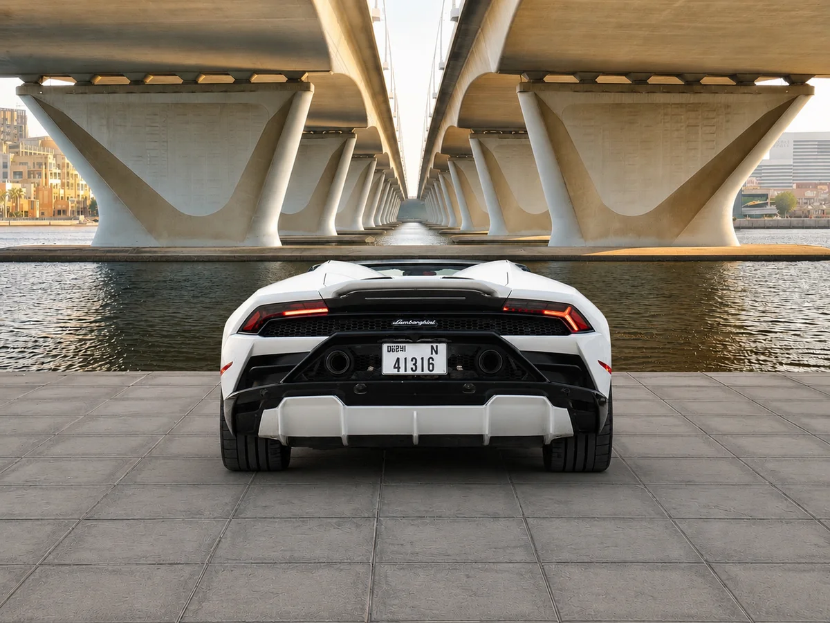 Lamborghini Huracán Evo Spyder Blanche — miniature 2