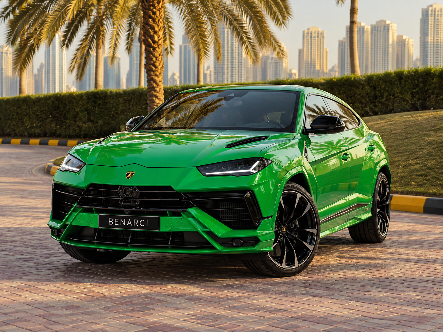Lamborghini Urus disponible à la location chez BENARCI