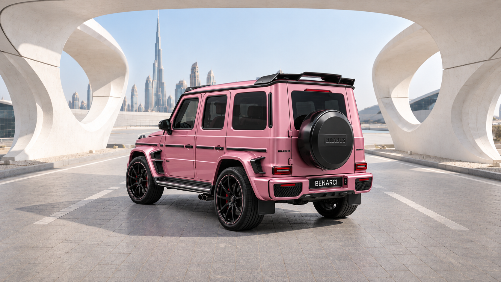 Mercedes G63 Brabus 2022 — miniature 2
