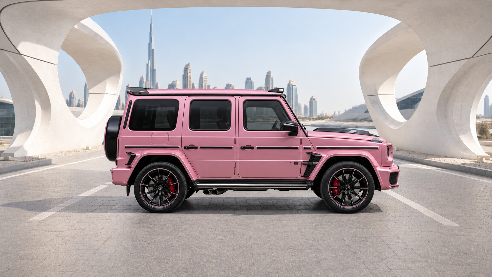 Mercedes G63 Brabus 2022 — miniature 3