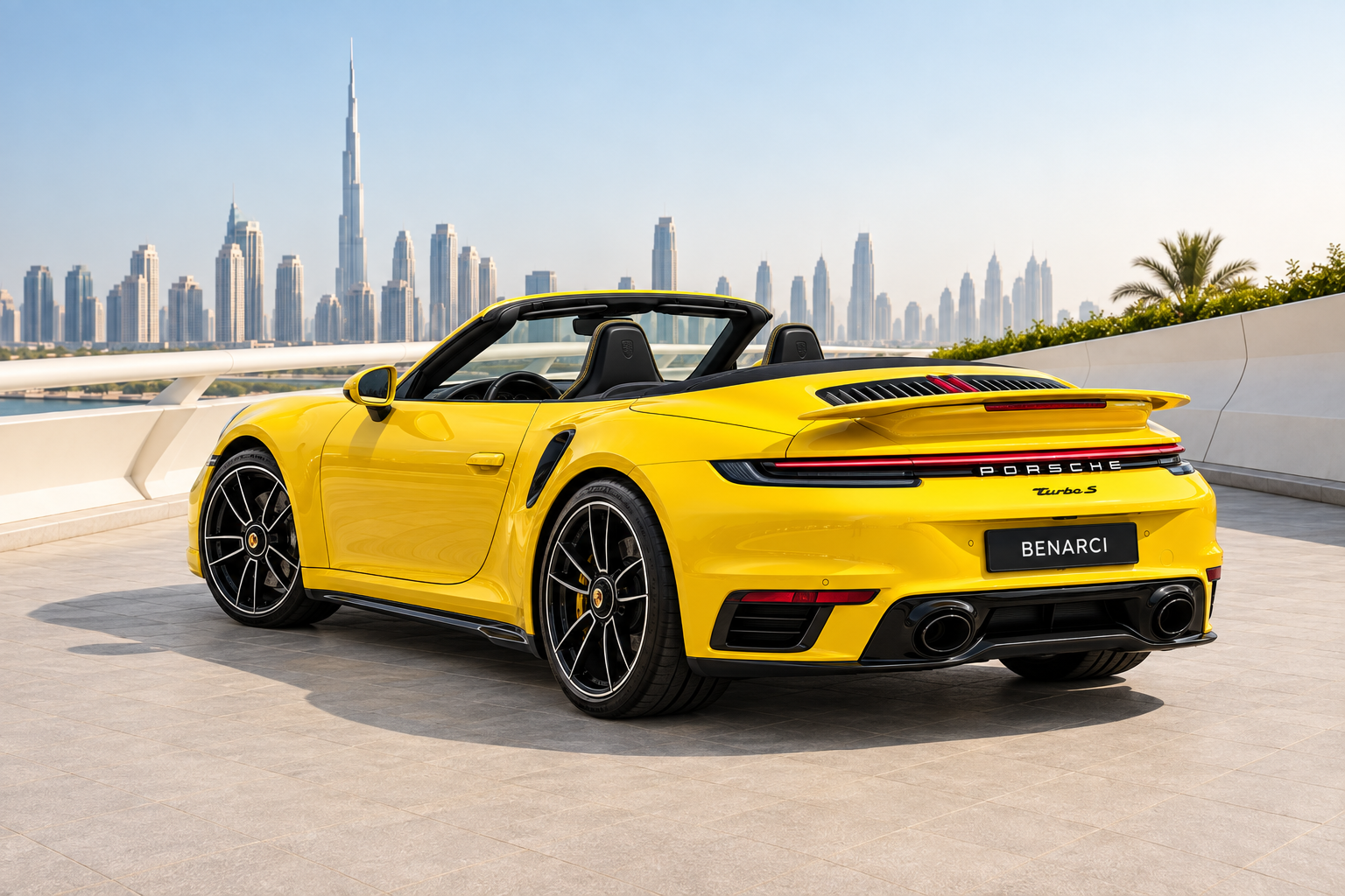 Porsche 911 992 Turbo Cabriolet — miniature 2