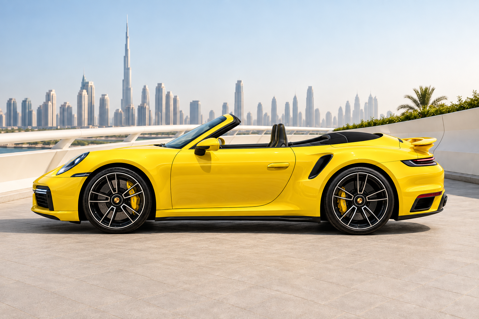 Porsche 911 992 Turbo Cabriolet — miniature 3