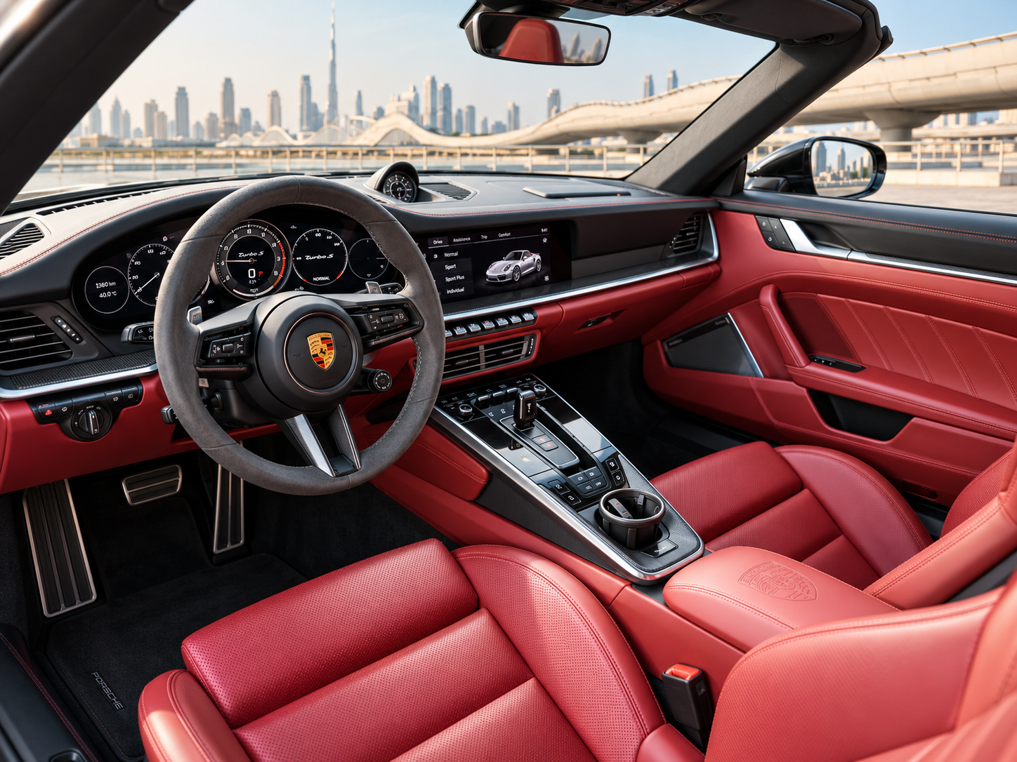 Porsche 911 992 Turbo S Cabriolet — miniature 6